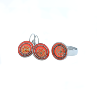 Bright Orange Industrial Watch Gear Set