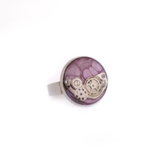 Purple Industrial Resin Gear Ring
