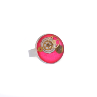 Pink Industrial Gear Resin Surface Ring
