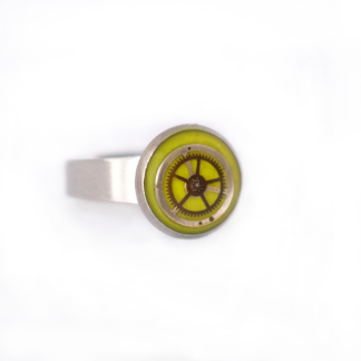 Yellow Industrial Gear Resin Ring