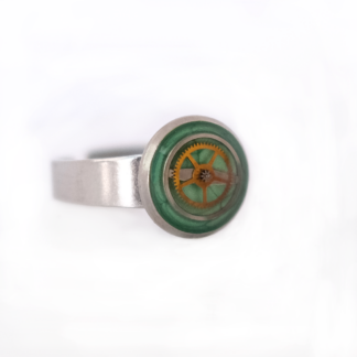Green Industrial Wheel Resin Ring