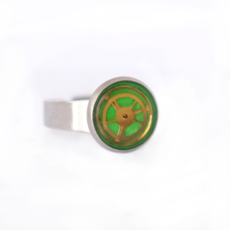 Green Radial Mechanical Resin Ring